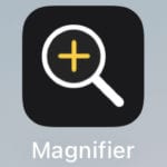 Magnifier app icon