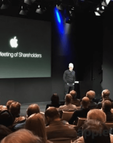 Apple Shareholder Meeting