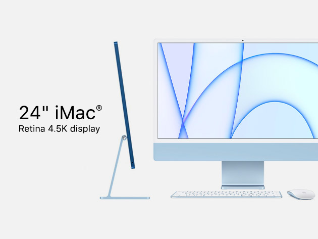 A new 24-inch iMac powered by M1 is part of the prize bundle