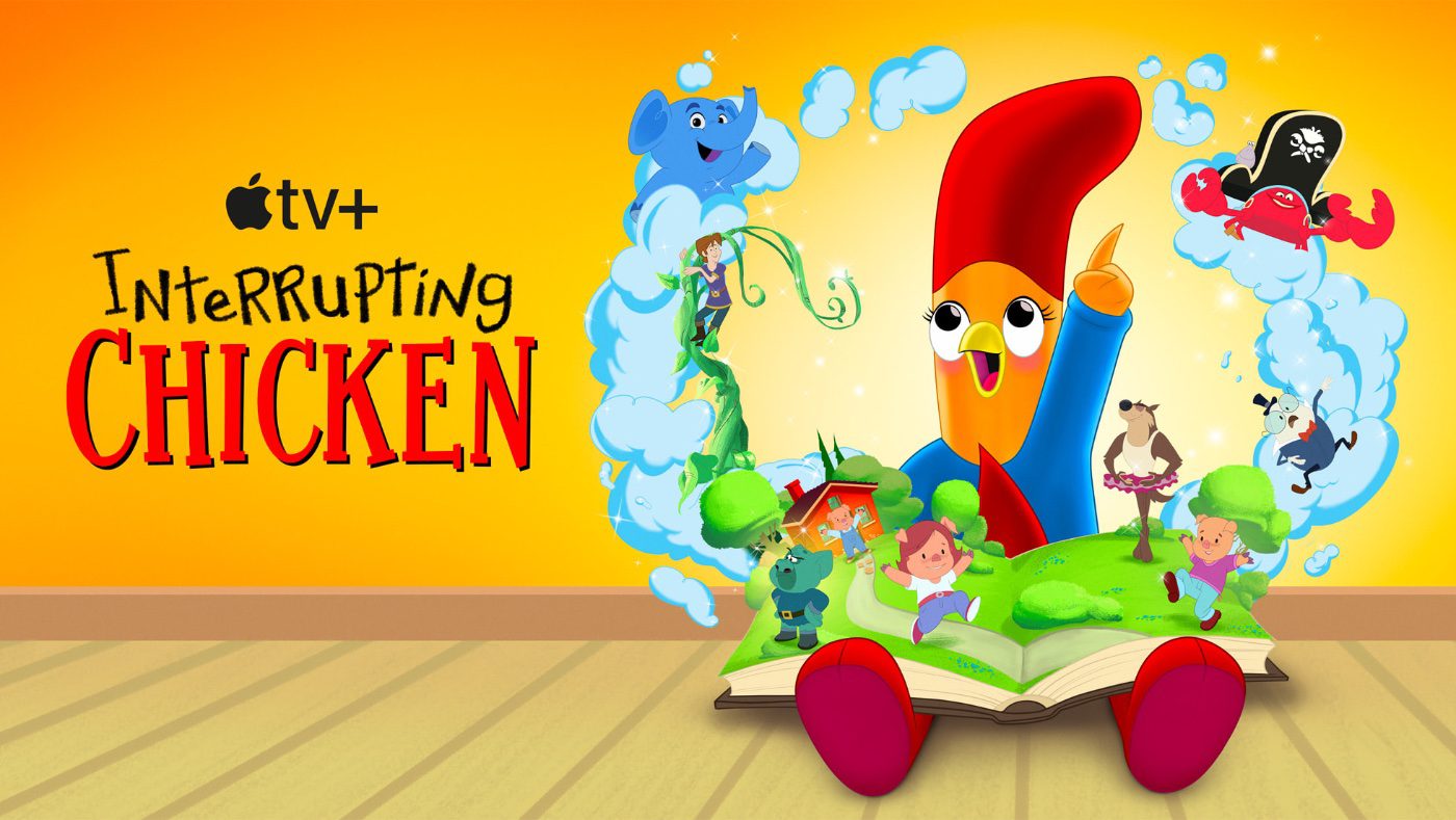 photo of Apple TV+ reveals trailer for animated preschool series, ‘Interrupting Chicken’ image