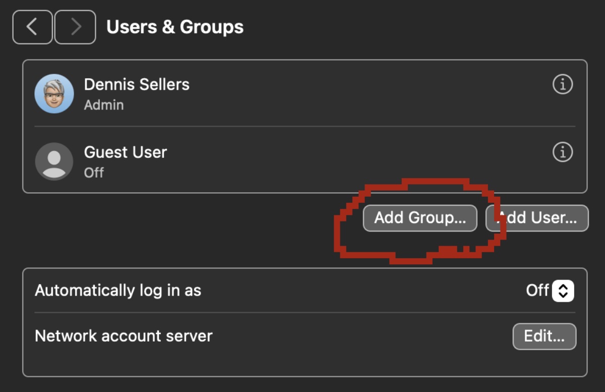 Add Group