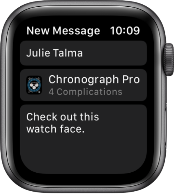 Watchos 7 best sale chronograph pro