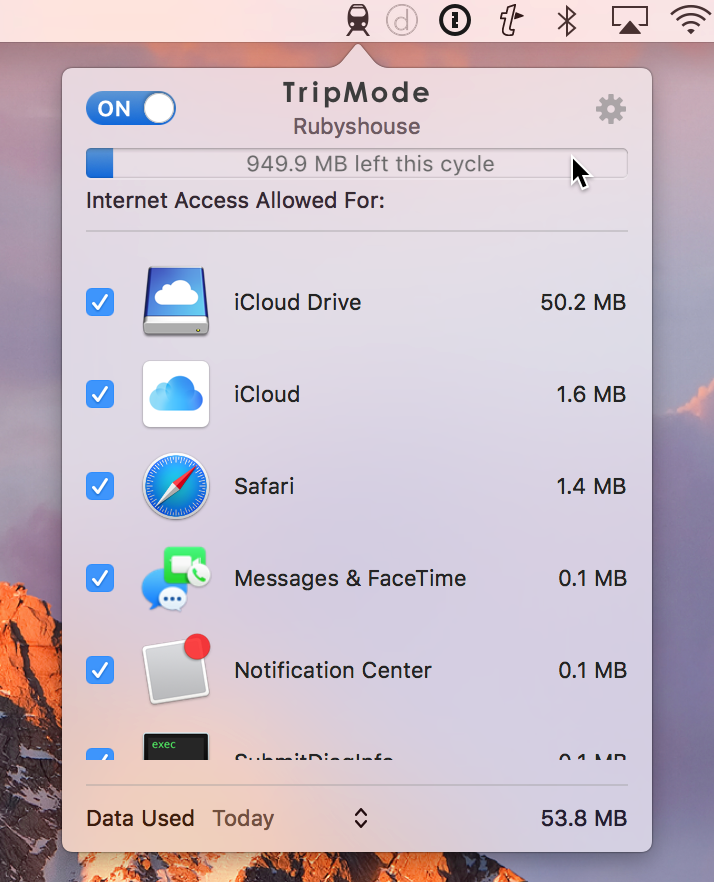tripmode mac app