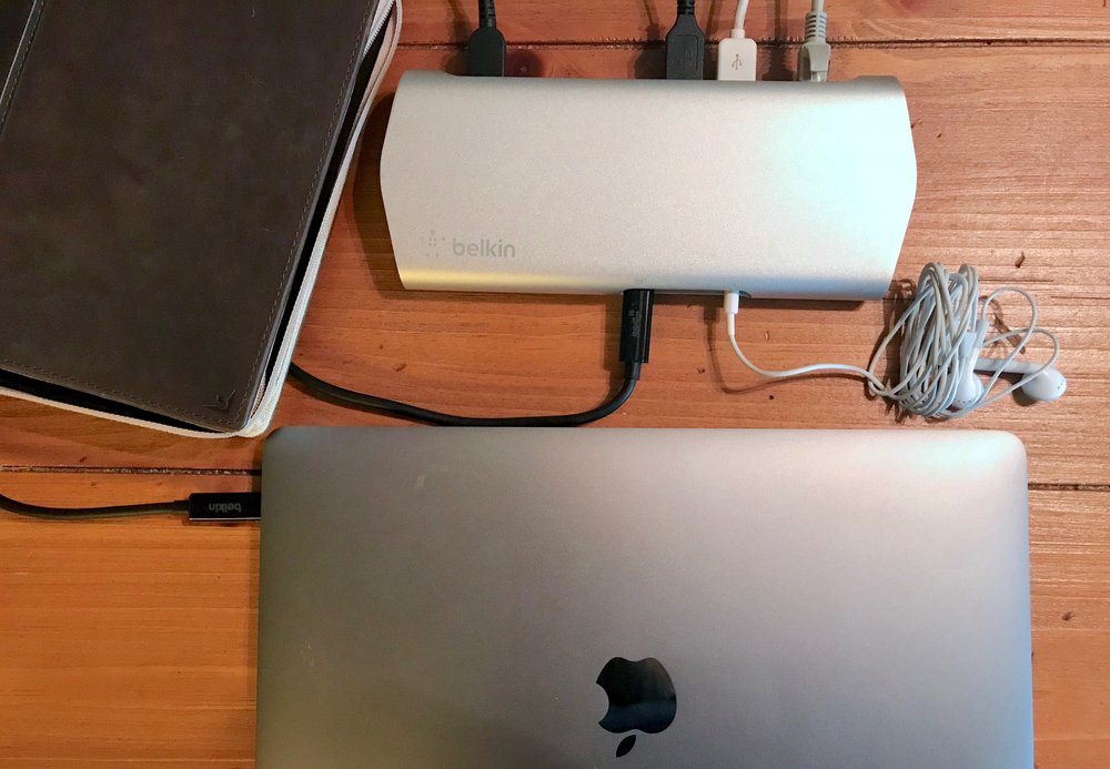 A review of Belkin's USB-C 3.1 Express Dock HD: Plenty of ports