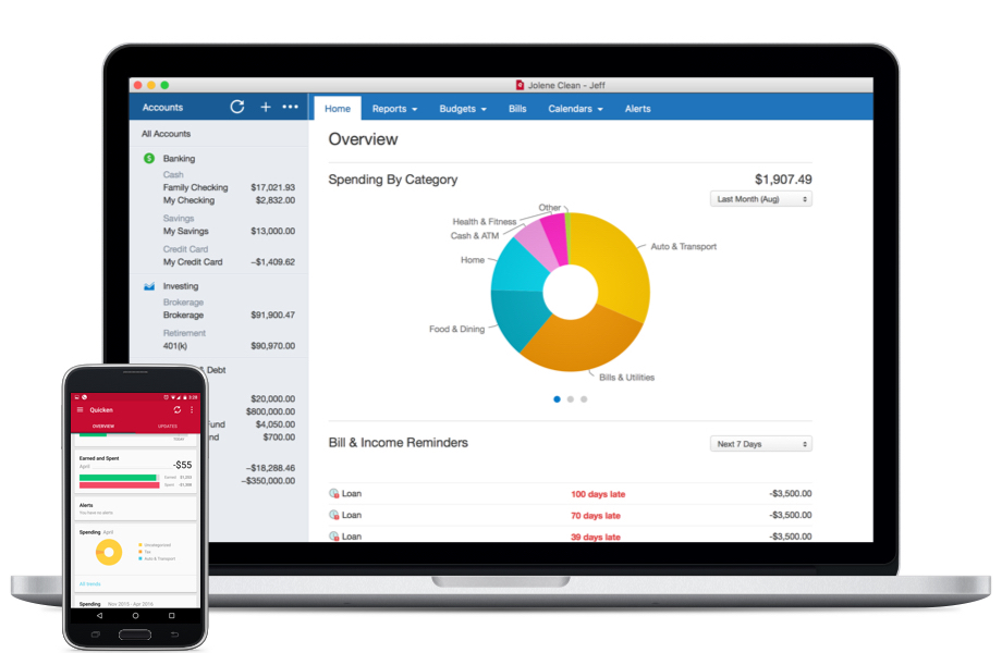 quicken for mac 2017 budgets
