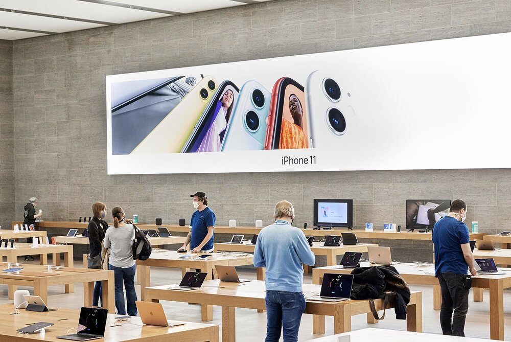 Apple stores reopen across U.S.